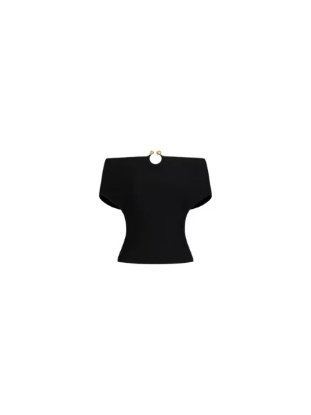 Sweter Alberta Ferretti czarny