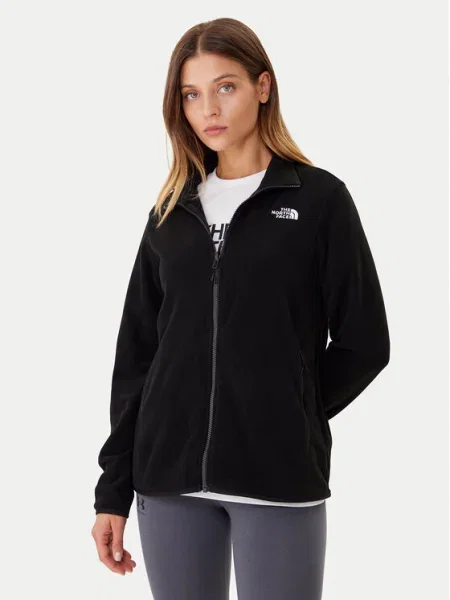 Geacă The North Face din fleece negru