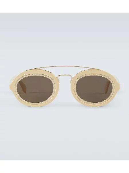 Ochelari de soare Fendi alb