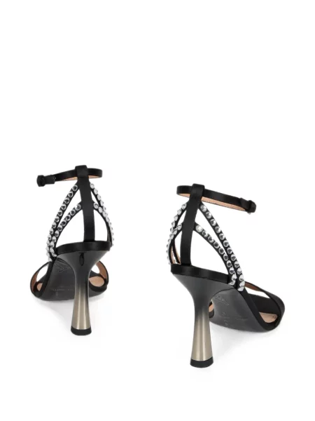 Sandale Alberta Ferretti cu bretele negru