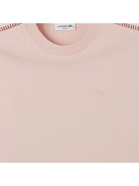 Футболка Lacoste розовая