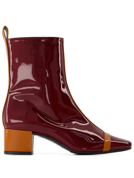 Botine Carel Paris roșu