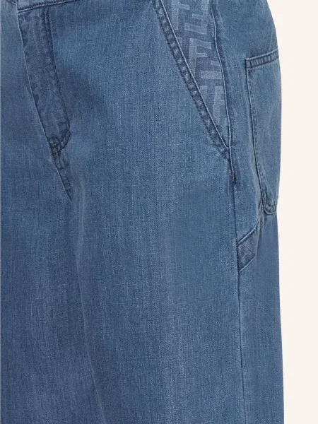 Fendi Bermudy Dżinsowe blau