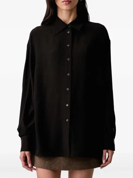 Lung cămașă Twinset negru