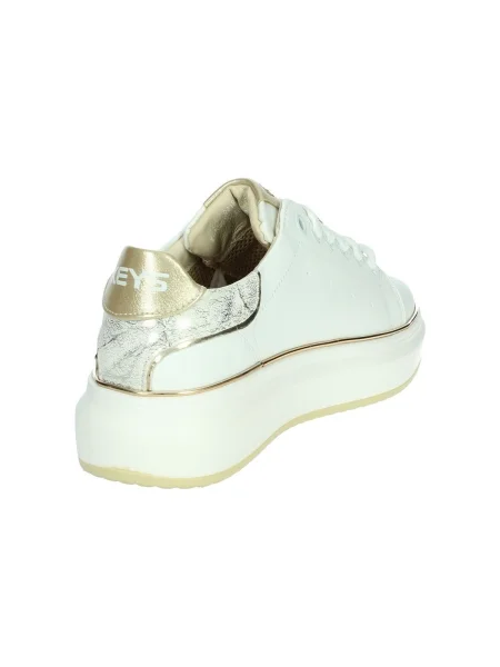 Pantofi Keys alb