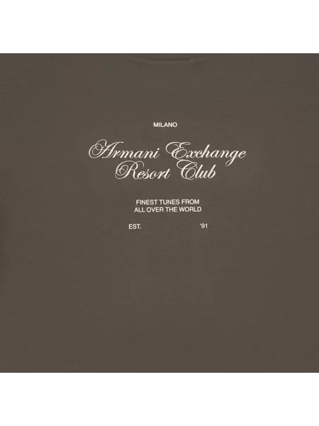 Tricou Armani Exchange maro