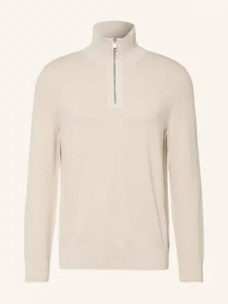 Marc O'polo Sweter Typu Troyer beige beżowy