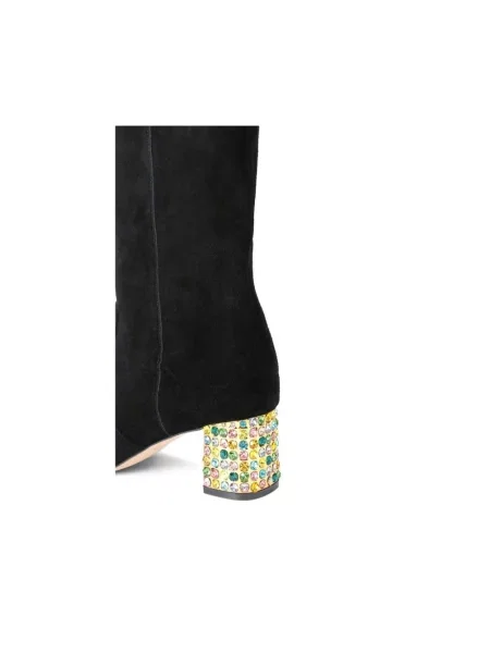 Sztyblety Kurt Geiger skórzane czarne