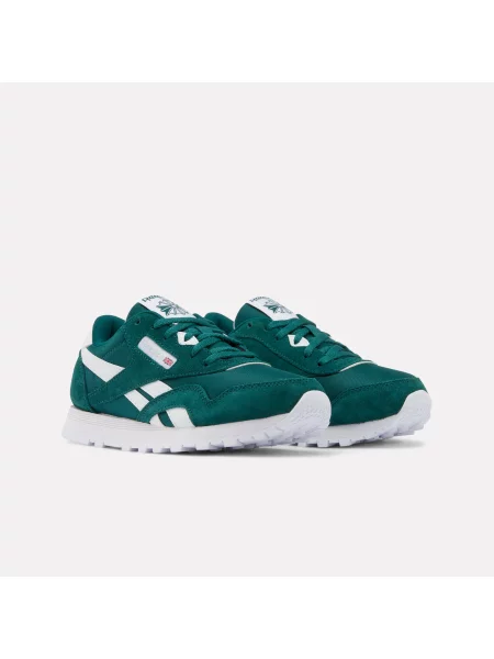 Reebok Junior Sneakersy Classic Nylonunisex Metalgreen/Ftwrwhite/Metalgreen Size: