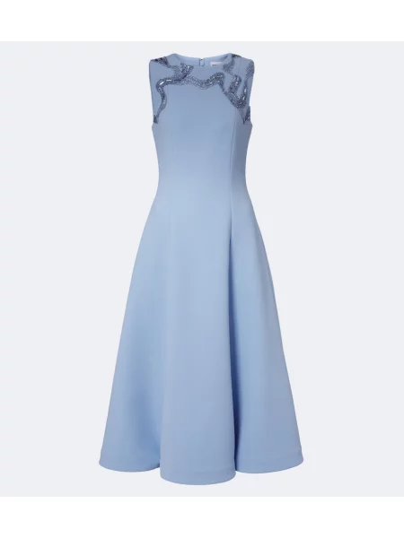 Rochie midi Rebecca Vallance albastru
