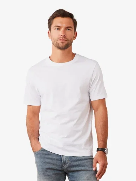 Next Tricou alb