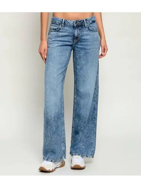 GUESS Blugi BAGGY | Relaxed fit | low rise albastru