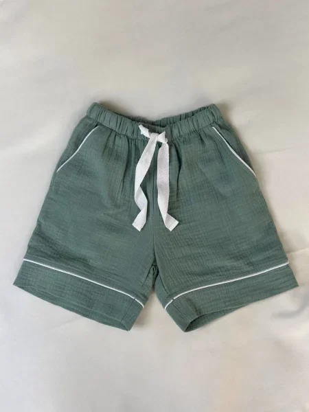 Детская пижама Cosy оливковая