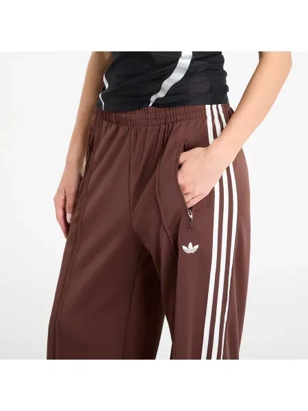 Spodnie adidas Adicolor Classic Firebird Loose Track Tracksuit Bottoms Auburn/ Bright Yellow L brązowe