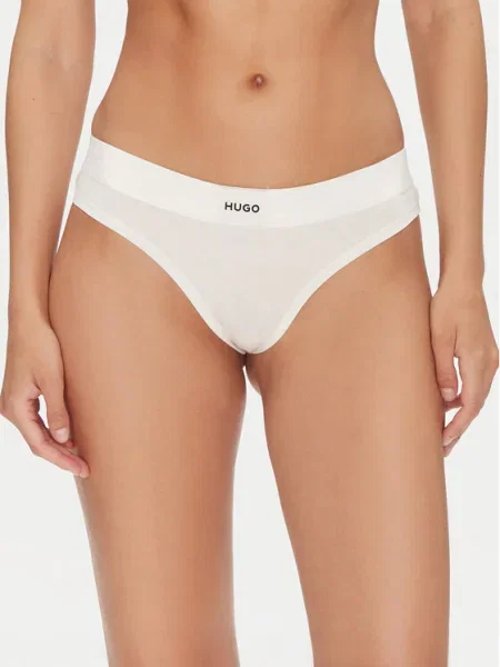 HUGO Chilot clasic Brief Red Label Écru roșu