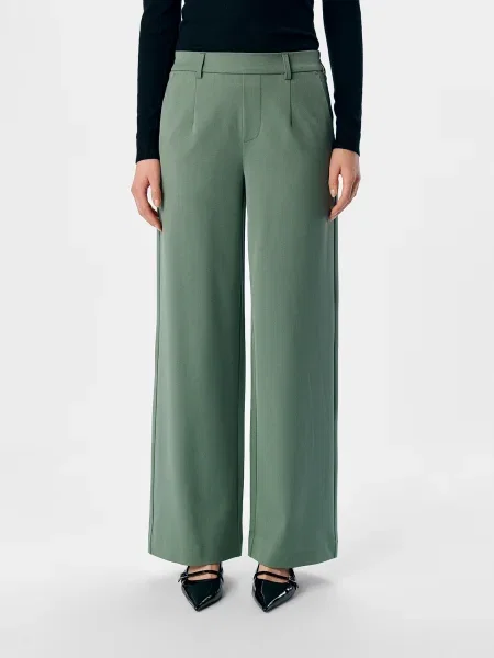 OBJECT Pantaloni eleganți OBJLisa deschis verde