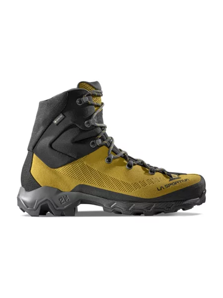 Pánske vysokohorské topánky La Sportiva Aequalibrum Trek GTX savanna/carbon žltá