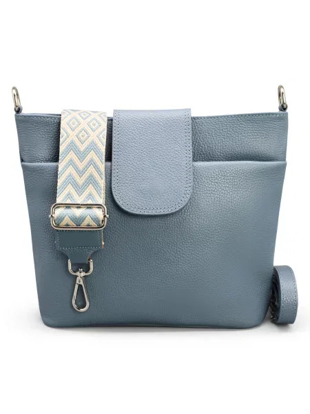 Adel Bags Geantă de umăr Sara denim albastru