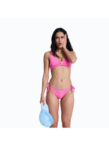 Dół od stroju kąpielowego ROXY Paradise Tie Side Moderate różowy