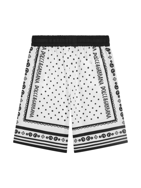 Szorty dziecięce Dolce And Gabbana białe