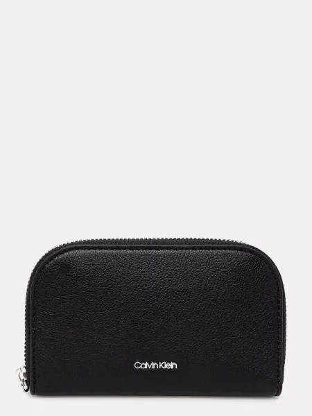 Портмоне Calvin Klein дамски черно