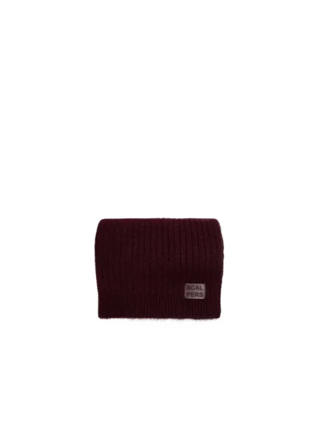 Scalpers Fular burgundy roșu