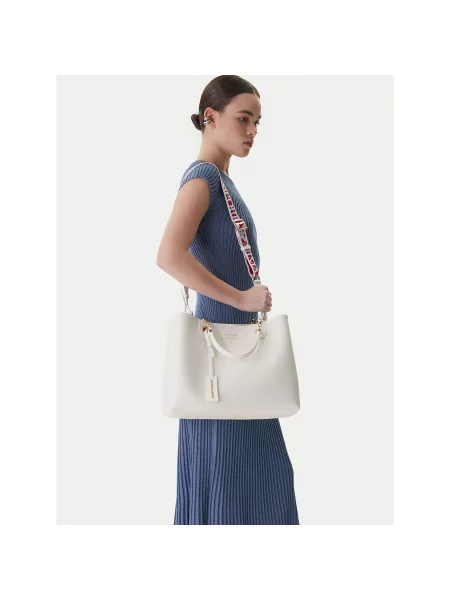 Emporio Armani Дамска чанта бял
