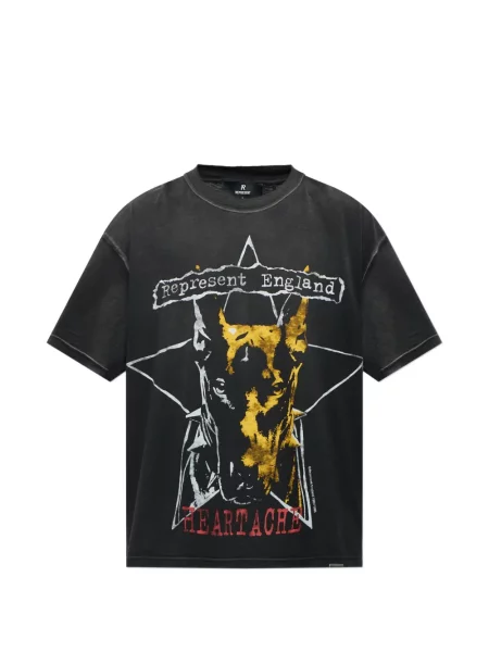 Tricou Represent cu imagine negru