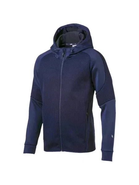 Tricou Puma cu glugă albastru