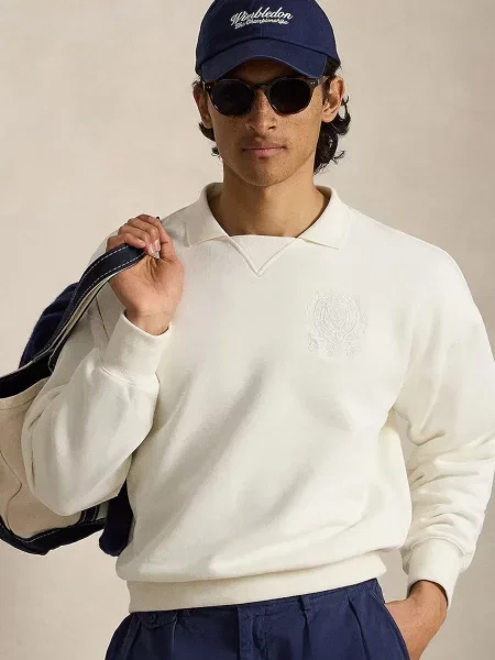 Polo Ralph Lauren hanorac pentru bărbați din bej