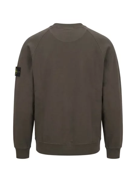 Hanorac Stone Island cu strasuri gri