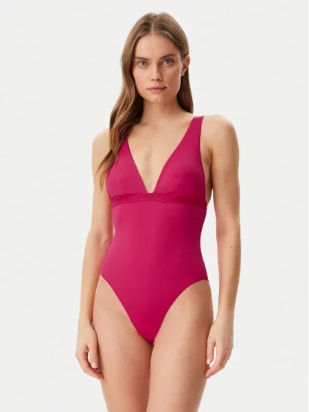 Tommy Hilfiger Strój kąpielowy różowy