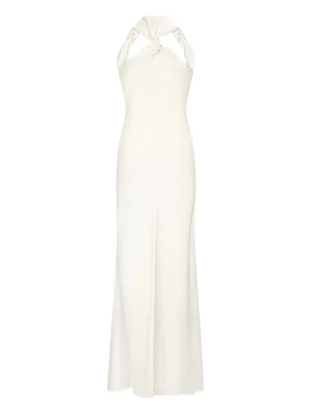 Rochie maxi The Attico de costum alb