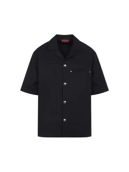 Koszula Gucci żakardowa czarna