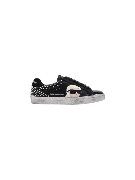 Sneakersy KARL LAGERFELD czarne