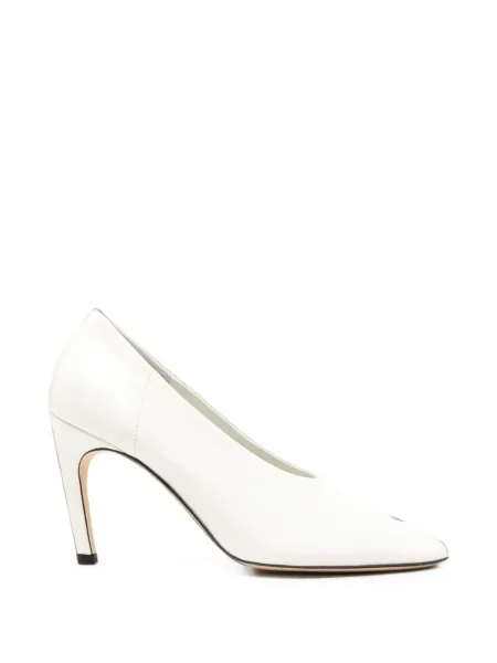 Pantofi cu toc Toteme alb