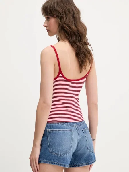 Топ Guess Jeans бордовий