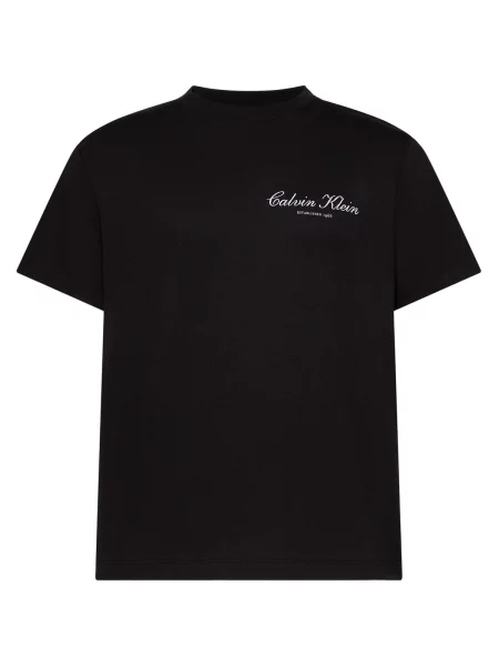 Póló Calvin Klein Jeans March Graphic Seasonal Tee Black M fekete