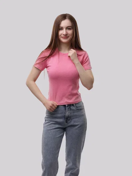 Футболка Lumo розовая