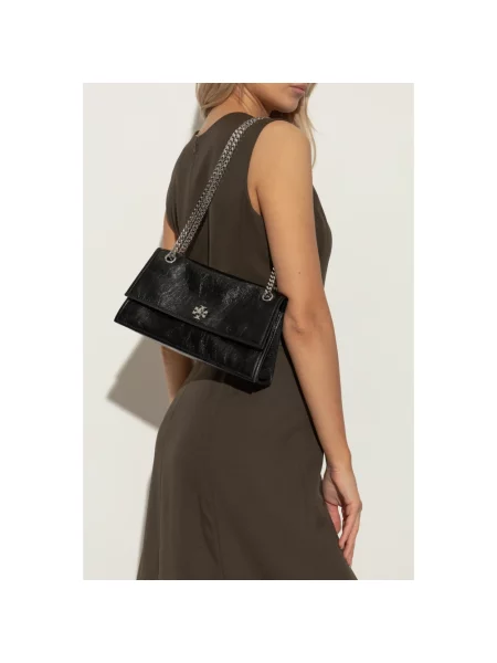 Torebka Tory Burch skórzana czarna
