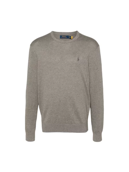 Sweter Polo Ralph Lauren z kaszmiru szary