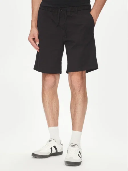 Jack&Jones Шорти от плат Jaiden черен