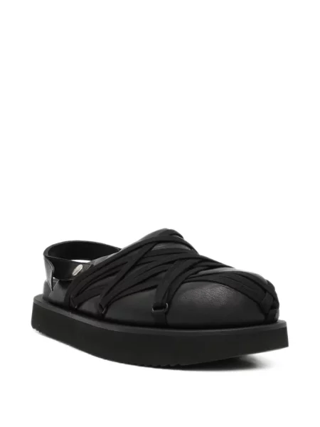Papuci tip mules Rick Owens negru