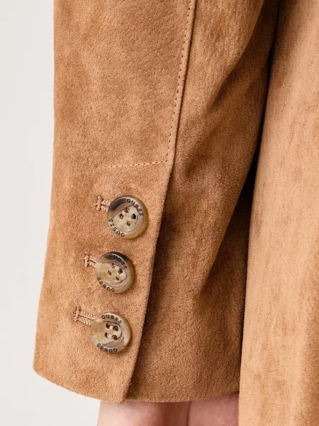 Замшевое пальто Guess