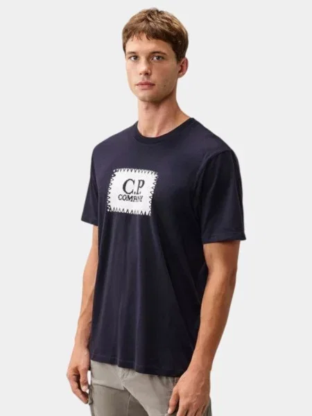 Футболка CP Company синій