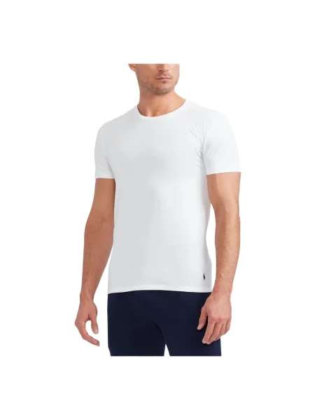 Koszulka polo Polo Ralph Lauren Underwear biała