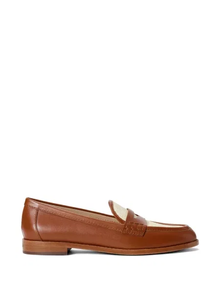 Pantofi loafer Lauren Ralph Lauren din piele maro