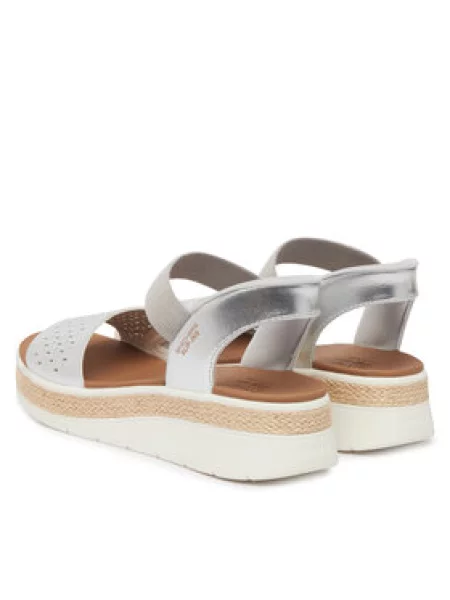 Sandále Skechers Bobs Sun Ray Strieborná