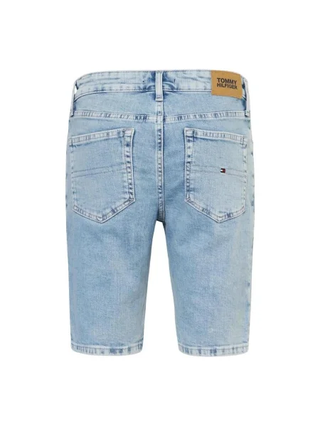 Pantaloni copii Tommy Hilfiger albastru