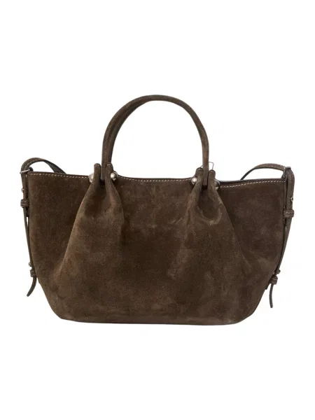 Torba podróżna Weekend Max Mara skórzana zielona